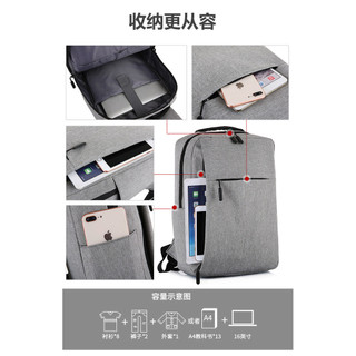 Balo USB đa chức năng chống trầy xước thông thường và nhẹ 2026