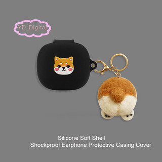 Dành cho Baseus Eli 10i Fit Vỏ tai nghe mở tai Tai nghe silicon Vỏ mềm Tai nghe hoạt hình Pikachu dễ thương Vỏ bảo vệ Vỏ bảo vệ chống nước có mặt dây chuyền