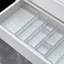 Khay nhựa sắp xếp đồ dùng vân sọc nổi 4 size