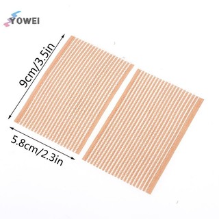 YOWEI 12 Miếng Dán Tóc Miếng Dán Tóc Kẹp Bằng Cố Định Liền Mạch Dán Bài Viền VN