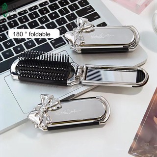 Có Thể Gập Lại Gương Du Lịch Bàn Chải Tóc Túi Gấp Lược Chải Tóc Mini Cho Quà Tặng Sinh Nhật Quà Tặng Năm Mới