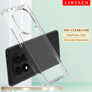 Ốp điện thoại Lereach Crystal Clear cho Xiaomi Redmi Note 14 Pro / Note 14 Pro + / Redmi 14C - Chống sốc siêu mỏng | Chống Trầy Xước