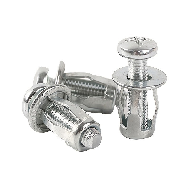 20 PCS Bộ Đai Ốc Kim Loại m4 m5 m6 m8 Mở Rộng Đai Ốc Vít Cố Định Tường Khô - Dụng Cụ Neo FE123