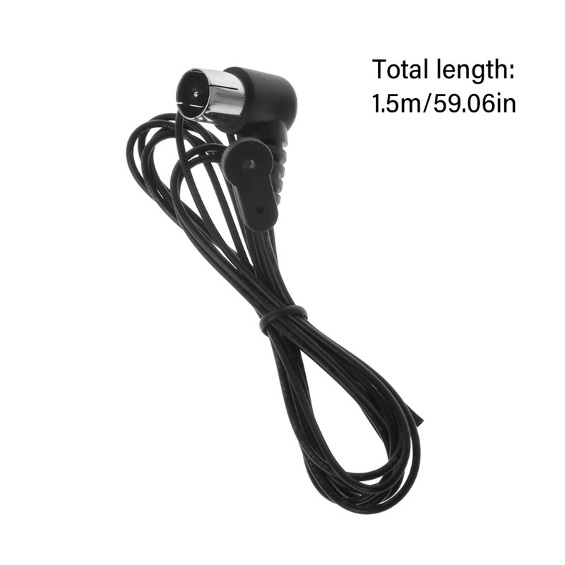 Ăng-ten lưỡng cực GODD FM 75 Ohm PAL Kết nối Đài phát thanh nổi trong nhà cho rạp hát tại nhà