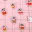 Bộ 40 Sticker Shin-chan Dễ Thương - Dán Trang Trí Sổ Tay Diy, Nhãn Dán Sticker Shin