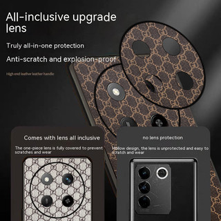 Ốp Lưng Cho Honor X9c Sang Trọng Cổ Điển Da Thời Trang TPU Mềm Cạnh Chống Sốc Vỏ Điện Thoại