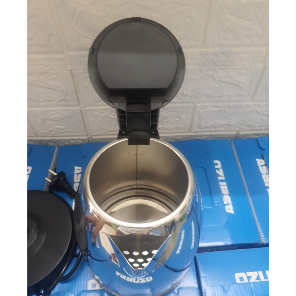 Bình Đun Siêu Tốc 1.8 Lít Asanzo SK1800 Công Suất 1500W, Bình Đun Siêu Tốc Nhanh Sôi Tiện Dụng