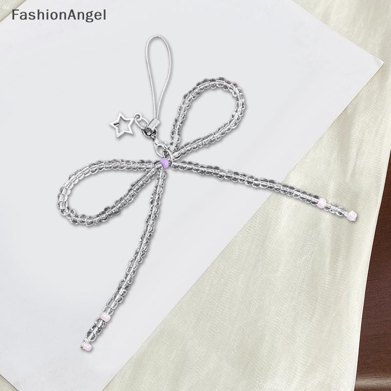 Fashionangel Hàn Quốc Ngọt Ngào Ngọc Trai Nơ Móc Khóa Trái Tim Mặt Dây Chuyền Móc Khóa Y2K Thẩm Mỹ Chìa Khóa Cho Bé Gái Túi Mặt Dây Chuyền Phụ Kiện VN