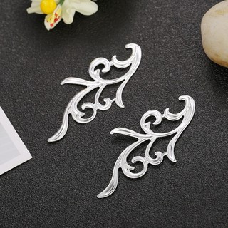 Tengyun được bao quanh bởi chất liệu tự làm đồ trang trí tóc trang phục cổ trang đám mây dập nổi sóng sóng sắt kẹp tóc đám mây tốt lành mặt bóng mảnh sắt YAJJ UBKJ