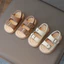 Dép sandal 2 quai dán 3 màu thời trang cho bé trai bé gái đế mềm êm chân sz 16-26