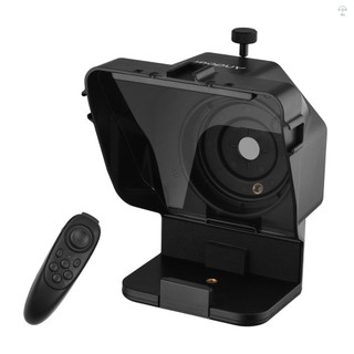 Andoer Điện Thoại Thông Minh Di Động Teleprompter Nhắc Với Giá Đỡ Điện Thoại Adapter Điều Khiển Từ Xa Để Ghi Video Phát Trực Tiếp Phỏng Vấn Trình Bày Giai Đoạn Phát Biểu