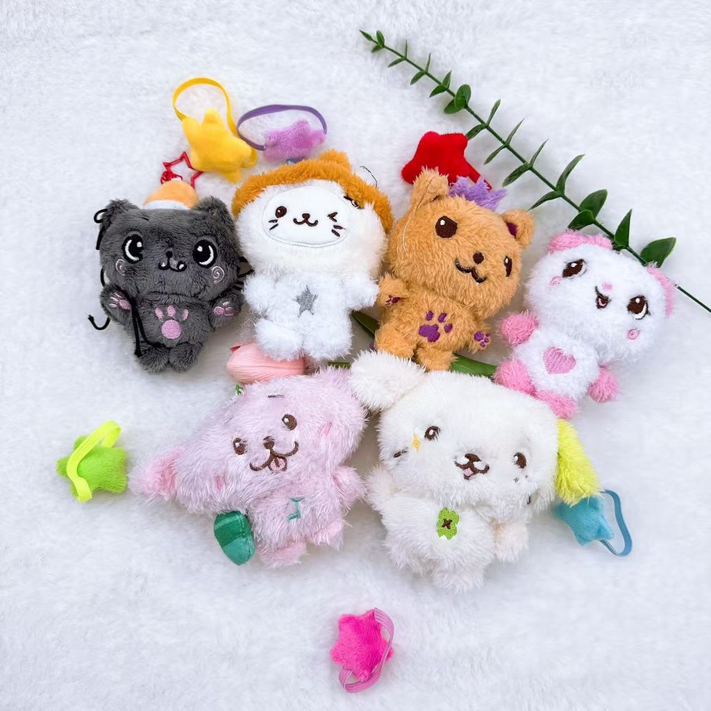Móc khóa búp bê sang trọng Kpop NCT WISH ​​​​​​​Sion RIKU YUSHI JAEHEE RYO SAKUYA Đồ chơi nhồi bông