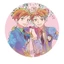 SQ3 Ouran Trường Trung Học Chủ Câu Lạc Bộ Fujioka Haruhi Tinplate Huy Hiệu Phim Sáng Phụ Kiện Anime QS3
