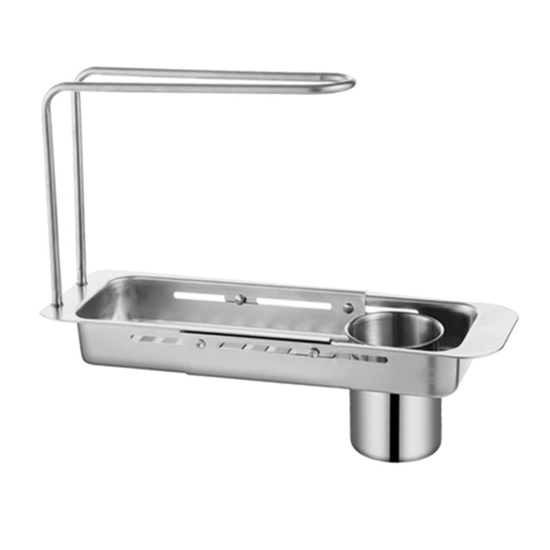 Giá đựng đồ bằng thép không gỉ chống rỉ PPY với thiết kế mở rộng cho tổ chức nhà bếp đa năng