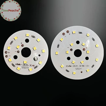 OnePeache 2 Chiếc DC12V Đèn Hạt Bóng Đèn Led 3W 5W 7W Bảng Đèn Độ Sáng Cho Led Bóng Đèn Tròn Chip Bóng Đèn Led Downlight VN