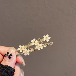 MAUROPOLI Kẹp tóc nữ kính cao cấp, kiểu mới, kẹp bên, cặp tóc hoa nhỏ, phù hợp tóc gãy