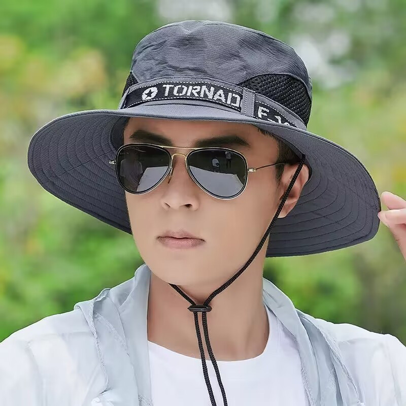 Mũ bucket tai bèo dây rút,Nón Tai Bèo chống nắng cao cấp Nón rộng vành thiết kế dây rút điều chỉnh