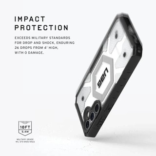UAG Pathfinder Clear Pro Vỏ từ tính cho Samsung Galaxy S24 Ultra S23 và Vỏ từ tính chống sốc chính hãng bền bỉ.