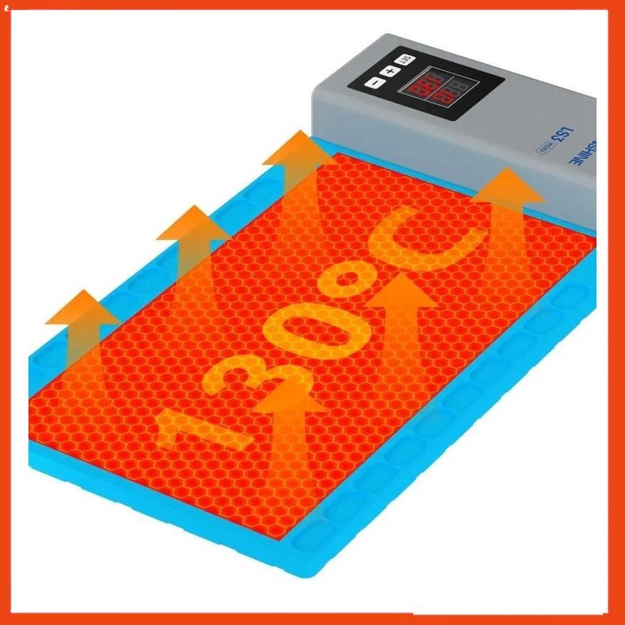 Thảm nhiệt SUNSHINE LS3 MINI 120W dùng gia nhiệt làm mềm keo tách màn hình điện thoại