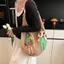 Túi Tote Dệt Kim FUJIOU, Túi Đeo Vai Dệt Phong Cách Bohemian Ngọt Ngào, Sáng Tạo Rỗng Ra Hoạt Hình Thêu Móc Túi Đi Biển Mùa Hè