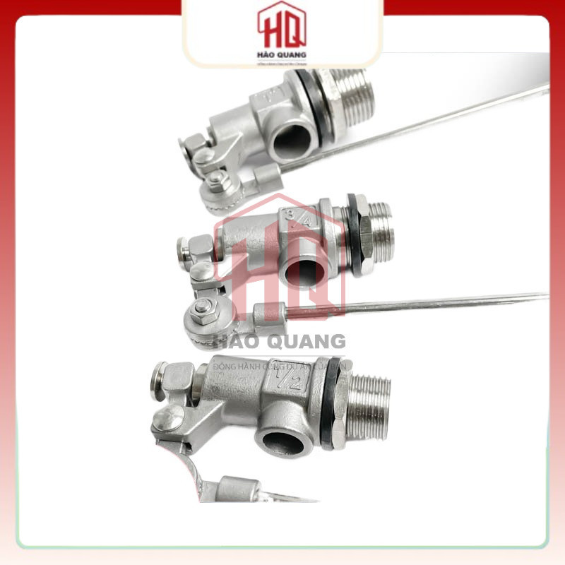 Phao Cơ Inox 304 Phi 21/27 – Van Phao Bồn Nước Tự Ngắt – Lắp Nhanh, Bền Đẹp
