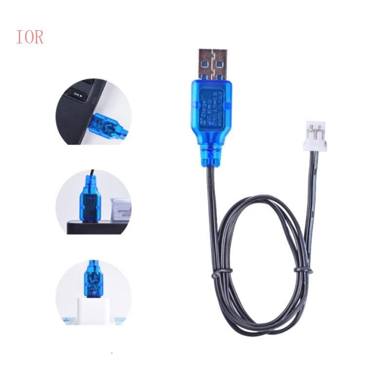 IOR Độ Bền PH2 0 2P Cáp Sạc USB Cho 3 Pin Lithium 7V Trong RCToy