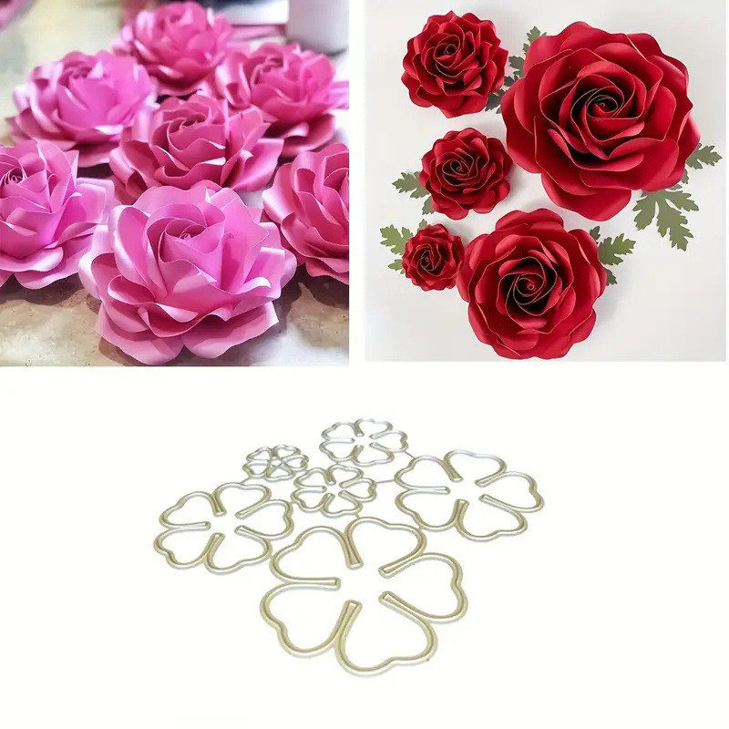 Khuôn cắt hoa và động vật bằng thép carbon Khuôn dập nổi DIY cho scrapbook