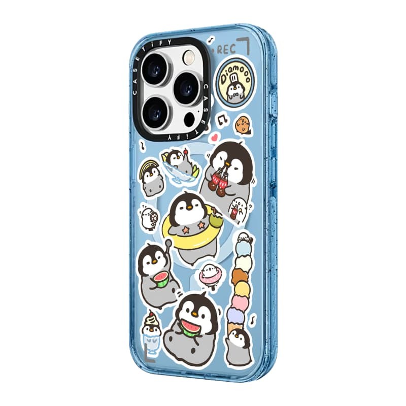 CASETiFY X Diamooo Dán Ốp Lưng Đen Peach Haze Cotton Kẹo Bộ Sưu Tập Màu Sắc Trong Suốt Cứng Ốp Lưng Tác Động Cho Apple IPhone 12 13 14 15 16 Pro Max Plus Có Hộp