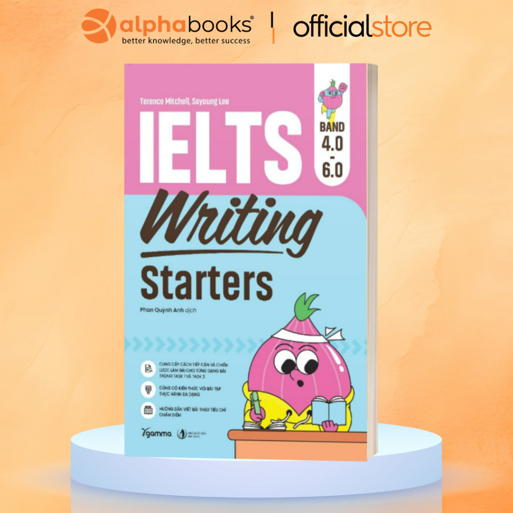 Sách - Lẻ/Combo: Ielts Listening Dictation + Ielts Writing Starters (Gamma Books)