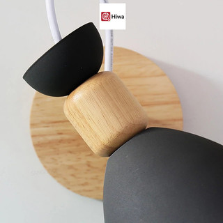 Đèn treo tường cho bé xoay 360 độ HIWA, chống mỏi mắt an toàn cho bé, đèn trang trí dễ thương