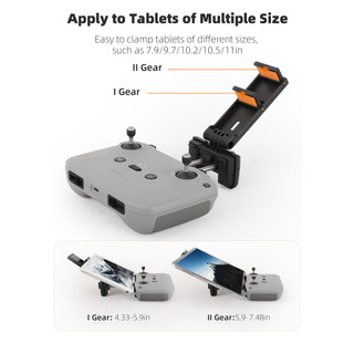 Dành Cho DJI NEO / Mini 4 Pro / AIR 3S Giá Đỡ Điều Khiển Từ Xa RC-N3 / 2 / 1 Khóa Dây Phẳng Giá Đỡ Kẹp