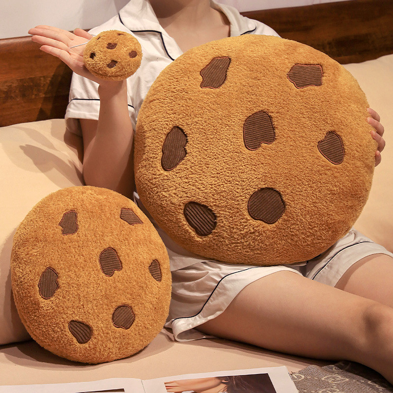 Kawaii Sôcôla Bánh Quy Sang Trọng Đồ Chơi Vui Nhộn Bánh Quy Nâu Sang Trọng Búp Bê Gối Sáng Tạo Bánh Quy Nâu Đồ Chơi Nhồi Bông Mặt Dây Chuyền Trang Trí Nhà Tựa Đầu Đồ Chơi Mềm Mại Cho Bé Quà Tặng Sinh Nhật Quà Tặng Giáng Sinh COD