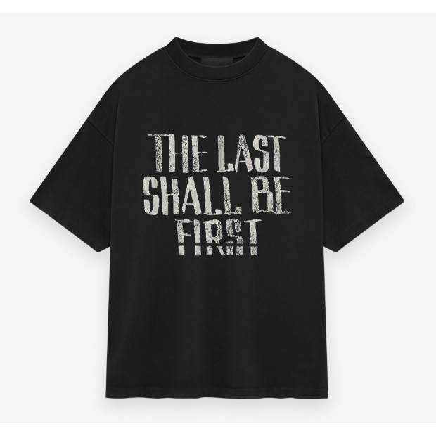 * * * Chất lượng cao * * * Phong cách mới 100% Cotton FEAR OF GOD Áo thun ngắn tay cổ tròn in hình chân dung