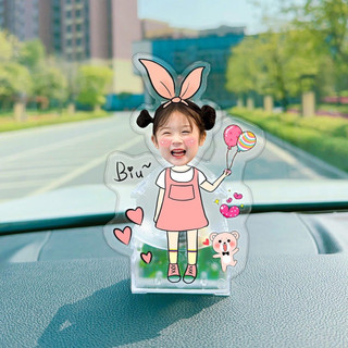 Mô hình standee lắc đầu ghép mặt in theo yêu cầu