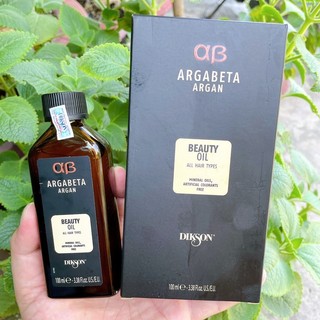 Tinh dầu Dikson Argabeta Oil (Italy) phục hồi tóc hư tổn 100ml ( New 2024 ) [ TN ]