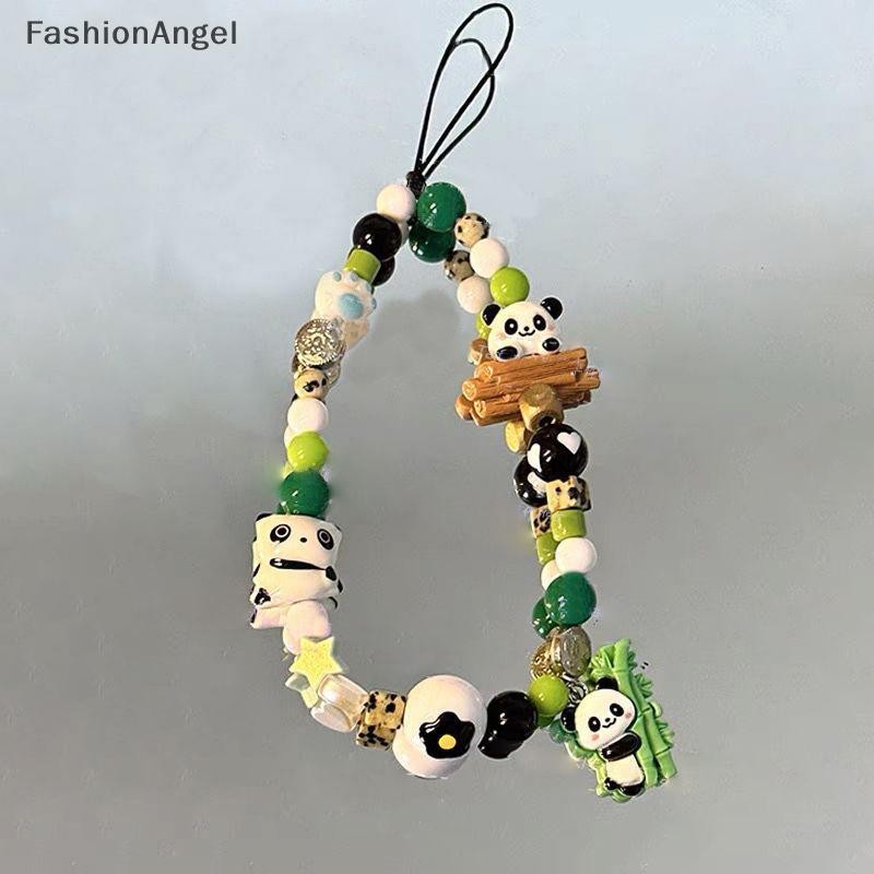 Fashionangel Phong Cách Trung Hoa Hoạt Hình Gấu Trúc Đính Hạt Dây Xích Điện Thoại Chống Mất Dây Đeo Điện Thoại Quyến Rũ Mặt Dây Chuyền Dễ Thương Dây Buộc Cho Bé Gái Điện Thoại Di Động Dây Đeo Cổ Tay VN