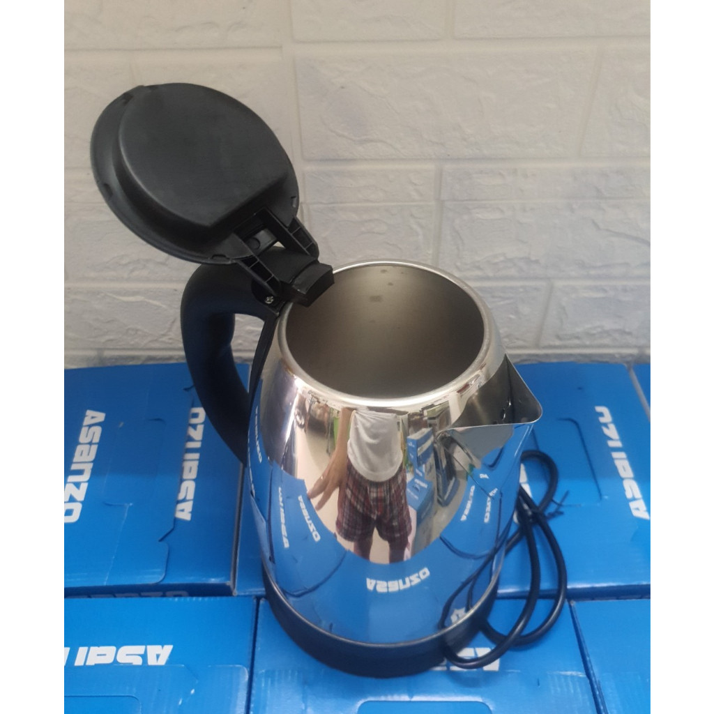 Bình Đun Siêu Tốc 1.8 Lít Asanzo SK1800 Công Suất 1500W, Bình Đun Siêu Tốc Nhanh Sôi Tiện Dụng