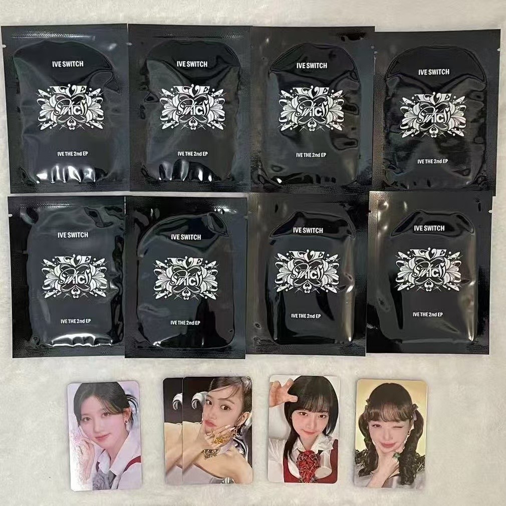 Công tắc gói Photocard ngẫu nhiên Ive X Minive bật lên