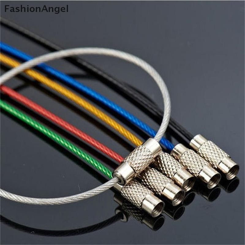 FashionAngel 1 Chiếc Chìa Khóa Dụng Cụ Ngoài Trời Dây Móc Khóa Cáp Dây Vít Khóa VN