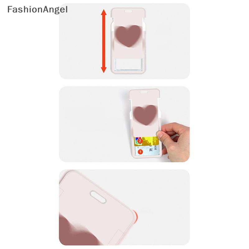 Fashionangel Phim Hoạt Hình Đựng Thẻ Photocard Chủ Móc Khóa Học Sinh Bảo Vệ Thẻ Hồng ID Thẻ Ngân Hàng Bao Trường Văn Phòng Phẩm VN
