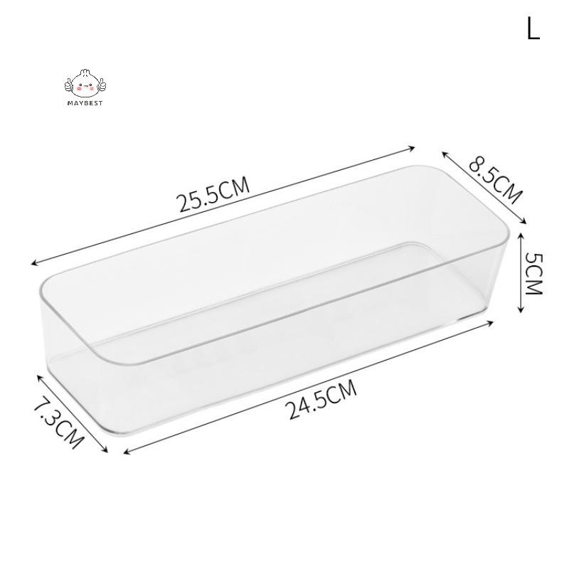 Maybest Ngăn Kéo Sắp Xếp Hộp Trong Suốt Để Bảo Quản Hộp Sắp Xếp Ngăn Kéo Nhà Bếp Hộp Bảo Quản Mỹ Phẩm Tổ Chức Văn Phòng Hộp Chia {VN}