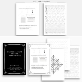 Master Elegant Cursive Workbook Cải thiện kỹ năng viết tay cho học sinh