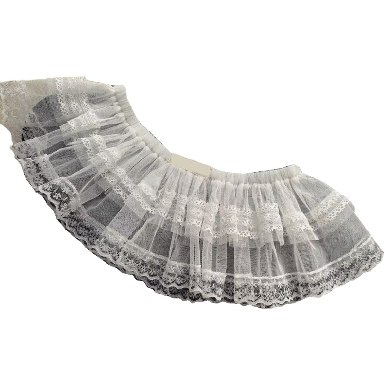 FL Váy lưới hai lớp thời trang cho bé gái Rèm ren trang trí cho bé gái cho những dịp thường ngày và đặc biệt