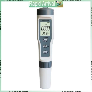 Lun EZ9901 Máy đo TDS kỹ thuật số 3 trong 1 TDS PH TEMP Bút kiểm tra chất lượng nước cầm tay