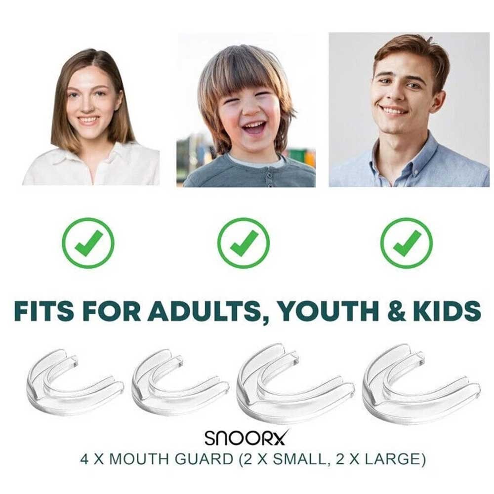 4PCS Dental Mouth Guard For Tooth Grinding Night Guard For Teeth