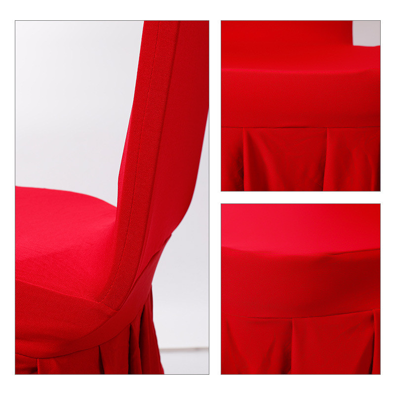 Bọc Ghế Cưới Spandex Co Giãn Slipcover Cho Nhà Hàng Tiệc Khách Sạn Tiệc Ăn Tiệc Đa Năng Vỏ Ghế