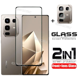 Infinix Note 50 50Pro 50 Pro + 5G 4G Bảo vệ màn hình 2 trong 1 + Bảo vệ ống kính Full Keo Infinix Note 50 Pro Plus Note50 Pro Kính cường lực Bảo vệ phim máy ảnh