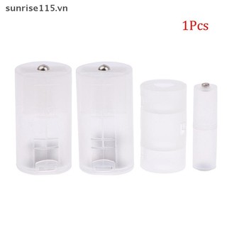 Srvn 1 Cái AAA sang AA / AA sang C / D Bộ chuyển đổi kết hợp Hộp lưu trữ Bộ chuyển đổi .