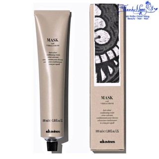 Màu nhuộm tóc cao cấp Davines Mask with Vibrachrom Hair Colour Conditioning Cream 100ml [ TN ]