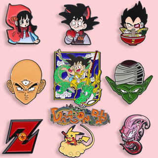 10 Dragon Ball Hoạt Hình Series Men Trâm Cài Phụ Kiện Thời Trang Làm Quà Tặng Cho Bạn Bè Và Anh Em